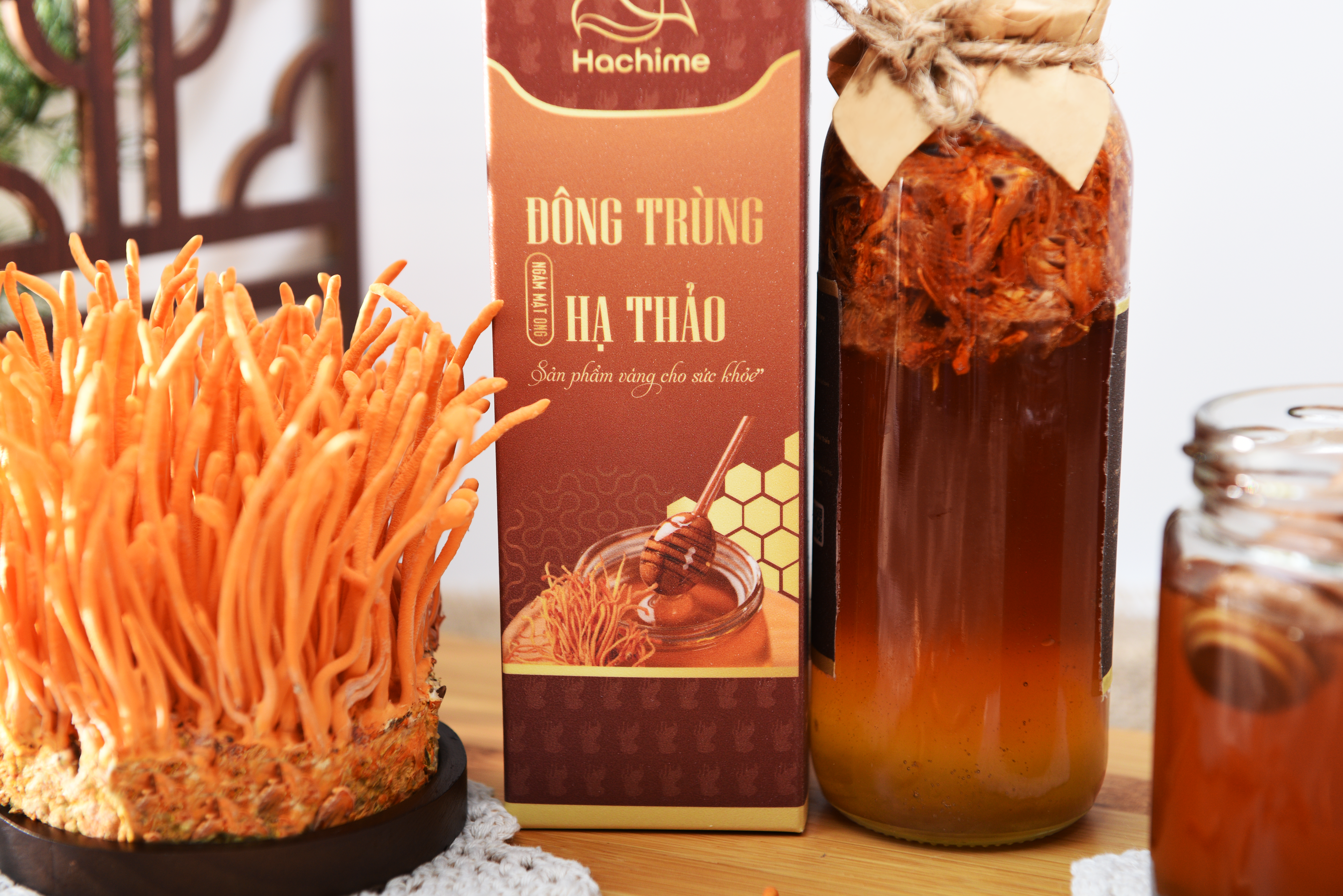 2170 Sợi ĐTHT ngâm mật ong 300ml